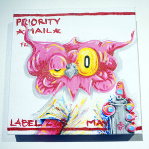 "Stand Behind the Line: No.5 Pink Sprays" by Nite Owl